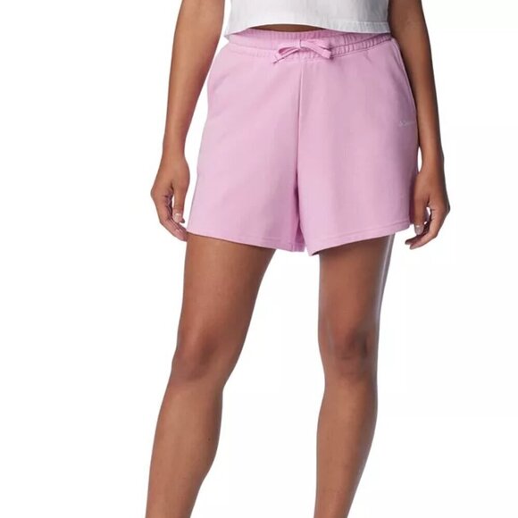Columbia Trek French Terry 3" Shorts Women's Size XL Mid-Rise Sweat Shorts NWT - Picture 1 of 14
